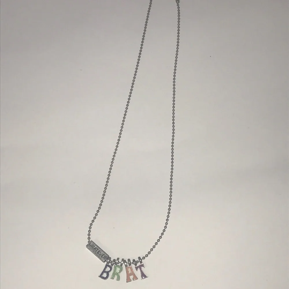 Brat Whatever Charm Necklace​